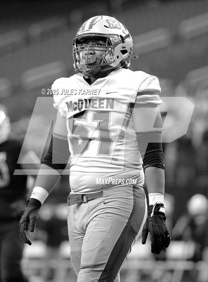 Thumbnail 3 in Pinecrest Academy Sloan Canyon vs McQueen (NIAA 4A Final) photogallery.