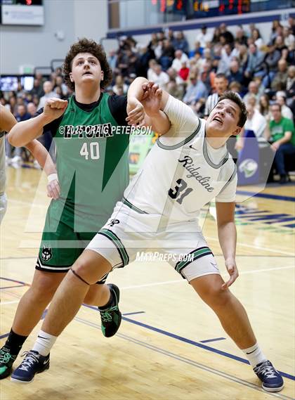 Thumbnail 1 in Hillcrest @ Ridgeline (UHSAA 4A Second Round) photogallery.