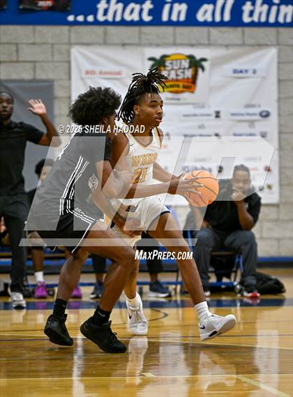 Thumbnail 1 in Winter Haven vs Zephyrhills Christian Academy  (SunBash Tourney) photogallery.