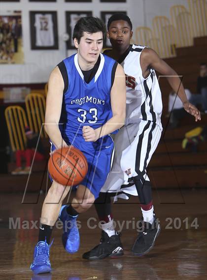 Thumbnail 3 in Edgemont vs. Tuckahoe (Coaches vs Cancer Classic) photogallery.