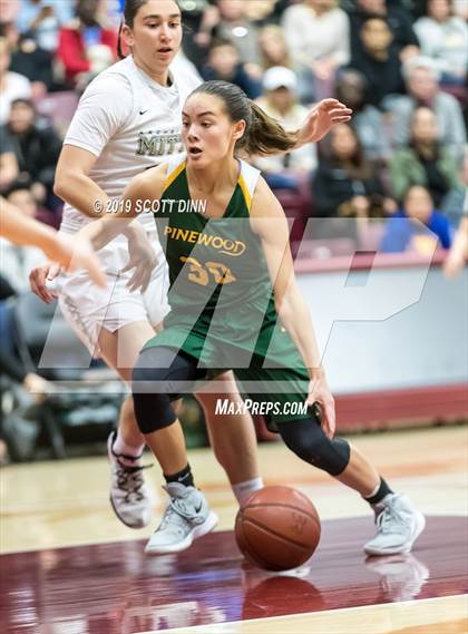Thumbnail 2 in Pinewood v Archbishop Mitty (CIF CCS Open Finals) photogallery.