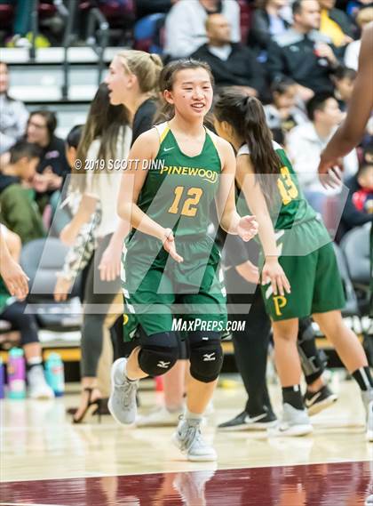Thumbnail 2 in Pinewood v Archbishop Mitty (CIF CCS Open Finals) photogallery.