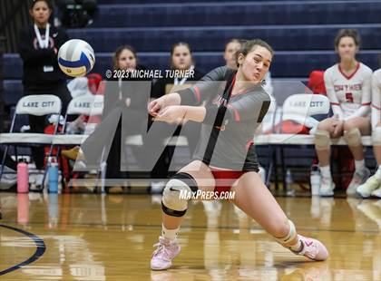 Thumbnail 2 in Owyhee vs Eagle (IHSAA 5A Semi Final) photogallery.