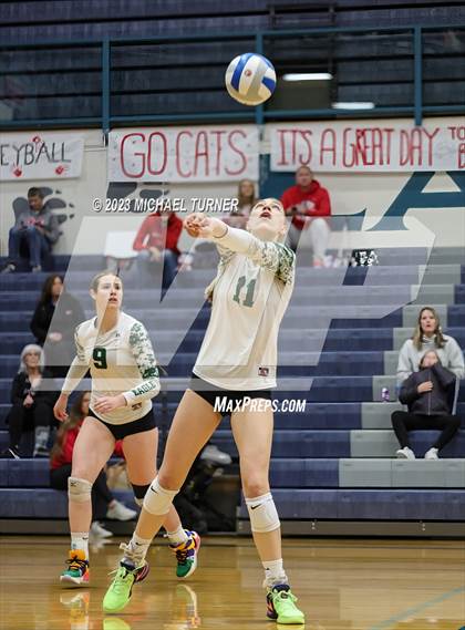Thumbnail 2 in Owyhee vs Eagle (IHSAA 5A Semi Final) photogallery.