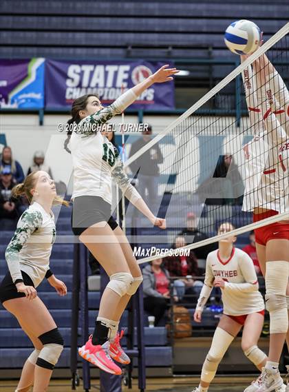 Thumbnail 3 in Owyhee vs Eagle (IHSAA 5A Semi Final) photogallery.