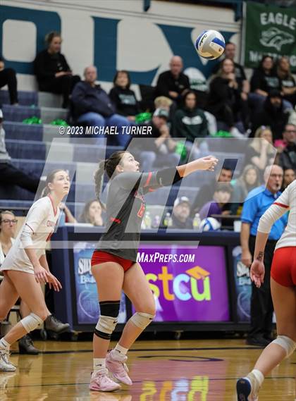 Thumbnail 2 in Owyhee vs Eagle (IHSAA 5A Semi Final) photogallery.
