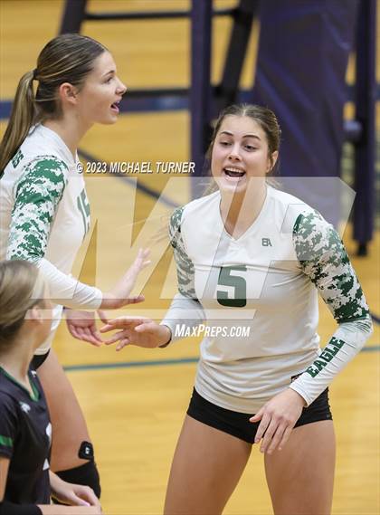 Thumbnail 1 in Owyhee vs Eagle (IHSAA 5A Semi Final) photogallery.
