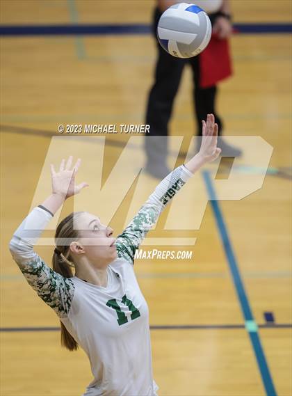Thumbnail 2 in Owyhee vs Eagle (IHSAA 5A Semi Final) photogallery.