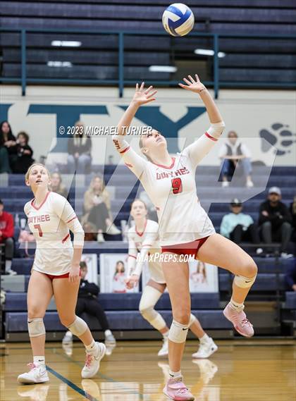 Thumbnail 1 in Owyhee vs Eagle (IHSAA 5A Semi Final) photogallery.