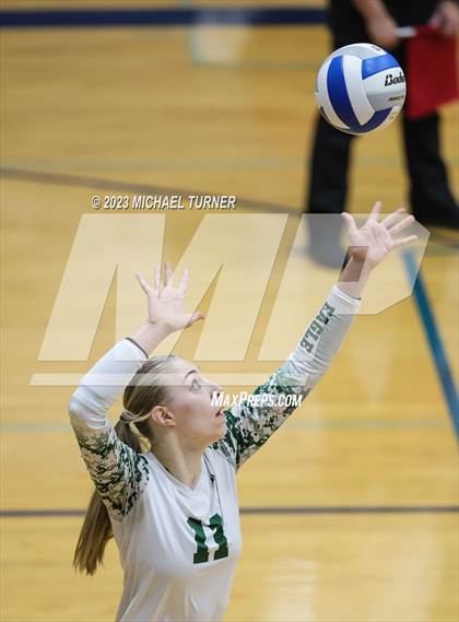 Thumbnail 1 in Owyhee vs Eagle (IHSAA 5A Semi Final) photogallery.