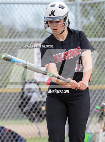 Thumbnail 2 in Racine vs Muskego (WIAA Division 1 Regional Playoff) photogallery.