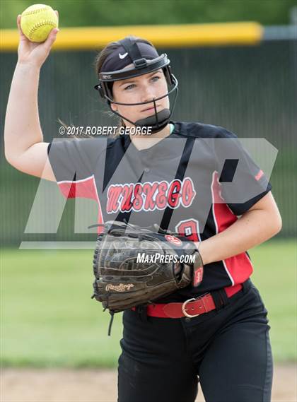 Thumbnail 3 in Racine vs Muskego (WIAA Division 1 Regional Playoff) photogallery.
