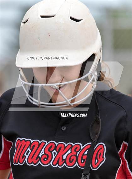 Thumbnail 3 in Racine vs Muskego (WIAA Division 1 Regional Playoff) photogallery.