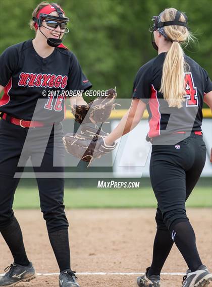 Thumbnail 1 in Racine vs Muskego (WIAA Division 1 Regional Playoff) photogallery.