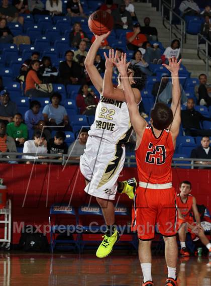 Thumbnail 2 in Rockwall vs. Pleasant Grove (Thanksgiving Hoopfest) photogallery.