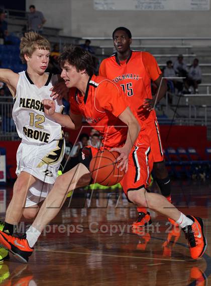 Thumbnail 3 in Rockwall vs. Pleasant Grove (Thanksgiving Hoopfest) photogallery.