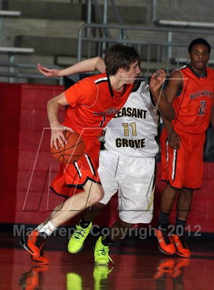 Thumbnail 2 in Rockwall vs. Pleasant Grove (Thanksgiving Hoopfest) photogallery.