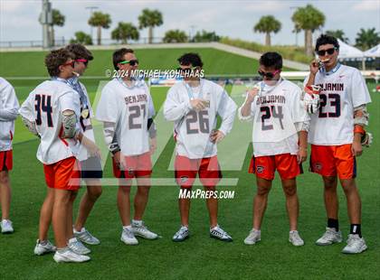 Thumbnail 2 in Benjamin vs. Community School of Naples (FHSAA 1A Final) photogallery.