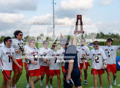 Thumbnail 1 in Benjamin vs. Community School of Naples (FHSAA 1A Final) photogallery.