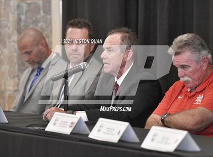 Thumbnail 2 in Trinity League Football Media Day  photogallery.