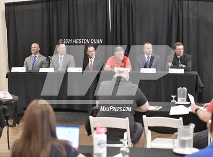 Thumbnail 1 in Trinity League Football Media Day  photogallery.