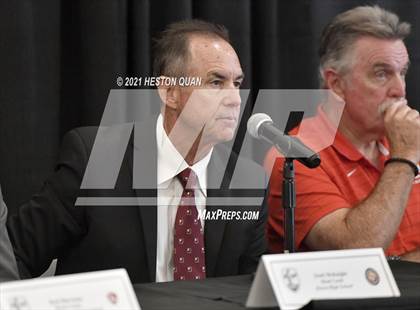 Thumbnail 3 in Trinity League Football Media Day  photogallery.