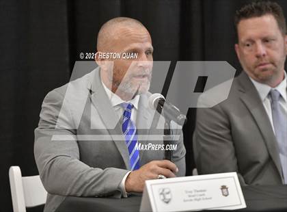 Thumbnail 2 in Trinity League Football Media Day  photogallery.