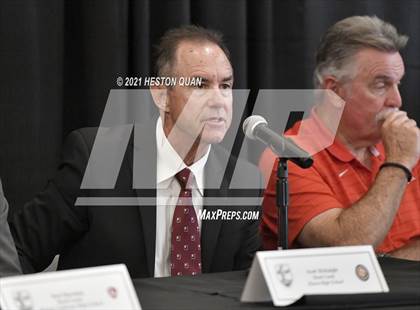 Thumbnail 2 in Trinity League Football Media Day  photogallery.