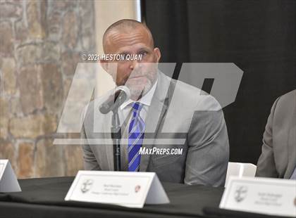 Thumbnail 2 in Trinity League Football Media Day  photogallery.