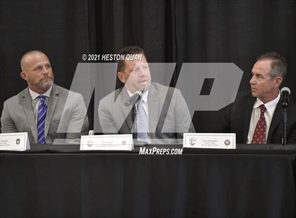 Thumbnail 1 in Trinity League Football Media Day  photogallery.