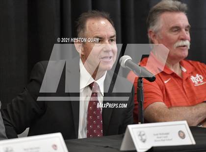 Thumbnail 2 in Trinity League Football Media Day  photogallery.