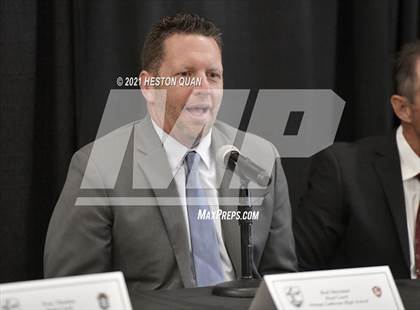 Thumbnail 3 in Trinity League Football Media Day  photogallery.