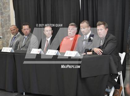 Thumbnail 2 in Trinity League Football Media Day  photogallery.