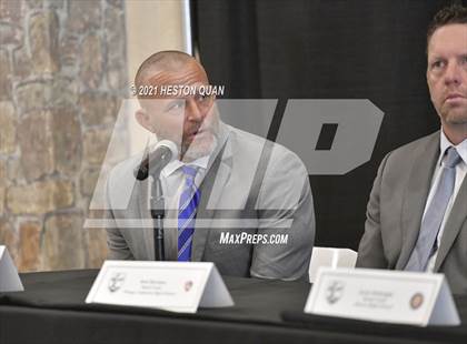 Thumbnail 3 in Trinity League Football Media Day  photogallery.