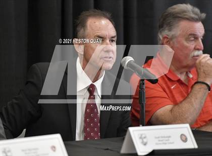 Thumbnail 1 in Trinity League Football Media Day  photogallery.