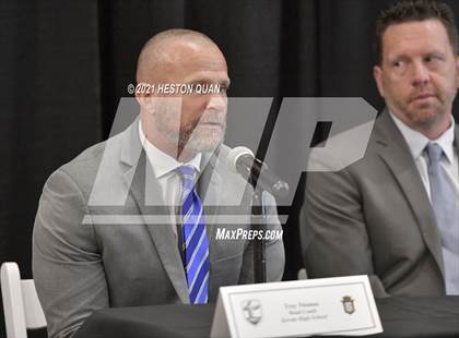 Thumbnail 1 in Trinity League Football Media Day  photogallery.