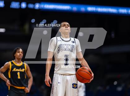 Thumbnail 3 in Fort Bend Marshall vs. Mansfield Summit (UIL 5A Basketball Division II Final) photogallery.