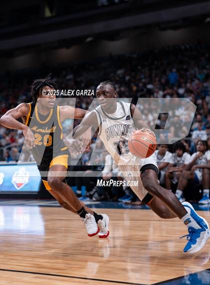 Thumbnail 1 in Fort Bend Marshall vs. Mansfield Summit (UIL 5A Basketball Division II Final) photogallery.