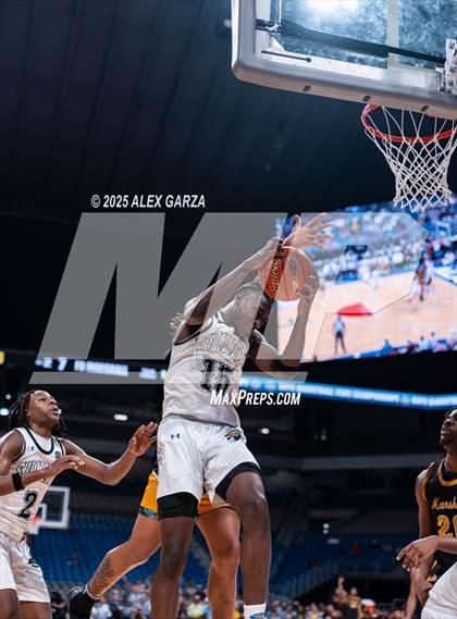 Thumbnail 2 in Fort Bend Marshall vs. Mansfield Summit (UIL 5A Basketball Division II Final) photogallery.