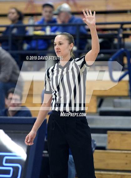 Thumbnail 1 in Pleasant Grove vs. Cosumnes Oaks (Trojan Toss Up) photogallery.
