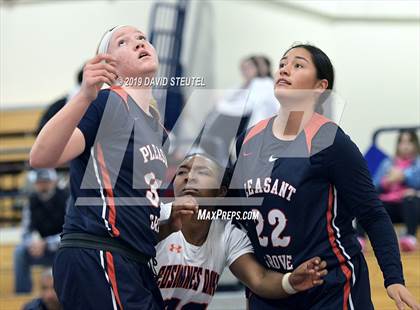 Thumbnail 3 in Pleasant Grove vs. Cosumnes Oaks (Trojan Toss Up) photogallery.
