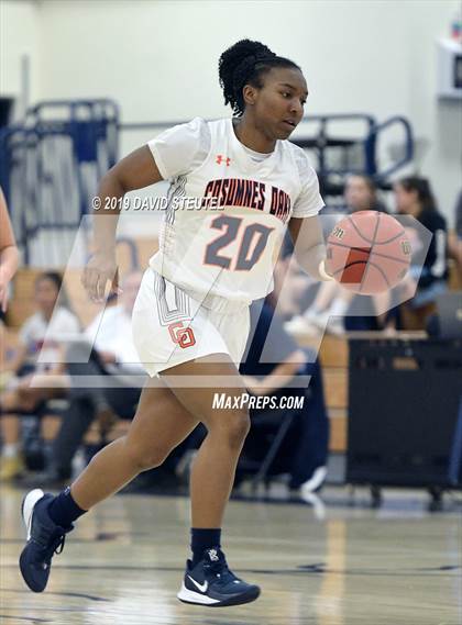 Thumbnail 1 in Pleasant Grove vs. Cosumnes Oaks (Trojan Toss Up) photogallery.