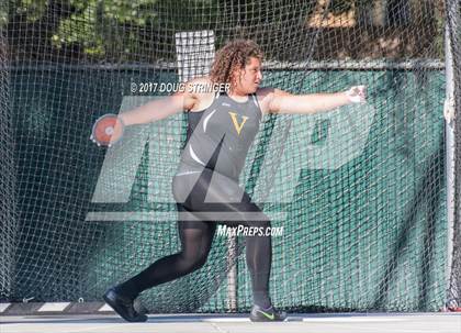 Thumbnail 2 in CIF State Track and Field Championships (Boys Discus Finals) photogallery.