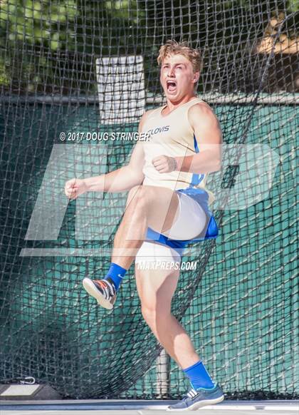 Thumbnail 3 in CIF State Track and Field Championships (Boys Discus Finals) photogallery.