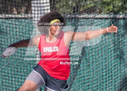 Thumbnail 1 in CIF State Track and Field Championships (Boys Discus Finals) photogallery.
