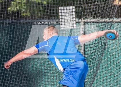 Thumbnail 2 in CIF State Track and Field Championships (Boys Discus Finals) photogallery.