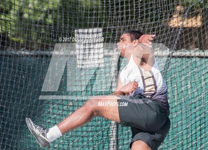 Thumbnail 2 in CIF State Track and Field Championships (Boys Discus Finals) photogallery.