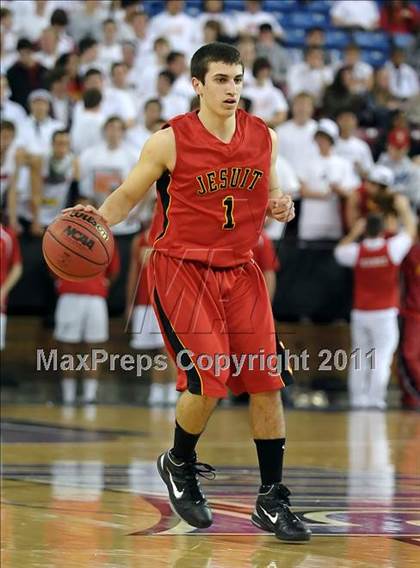 Thumbnail 2 in Jesuit vs. Franklin (CIF SJS D1 Playoffs) photogallery.