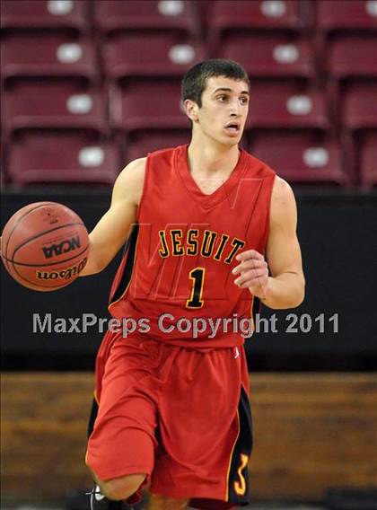 Thumbnail 3 in Jesuit vs. Franklin (CIF SJS D1 Playoffs) photogallery.