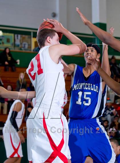 Thumbnail 3 in Monticello vs. Liberty (Sullivan County BCANY vs. Cancer Classic) photogallery.